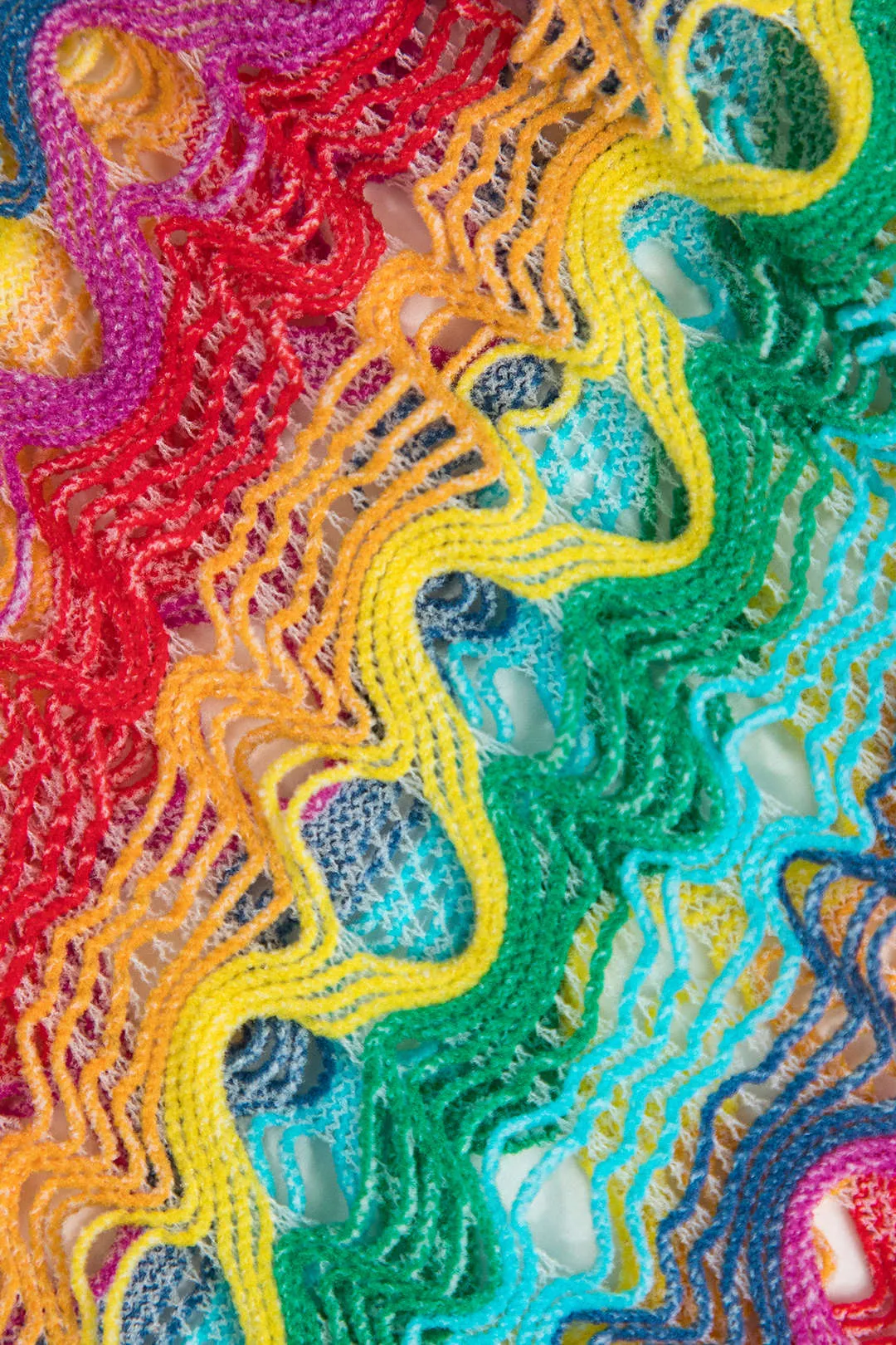 Stripe Print Cut Out Cover Up sold by Micas product image thumbnail 3