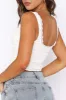 Solid Lace Trim Button Cami Top sold by Micas