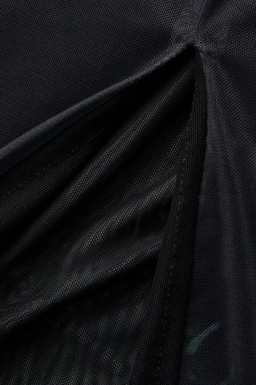 Retro Print Mesh Slit Midi Skirt sold by Micas product image thumbnail 5