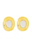 Oval Simple Earrings sold by Micas