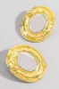 Oval Simple Earrings sold by Micas