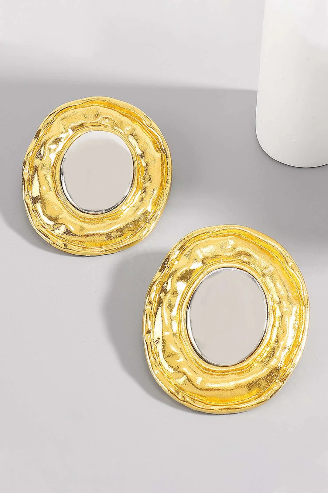 Oval Simple Earrings sold by Micas product image thumbnail 2