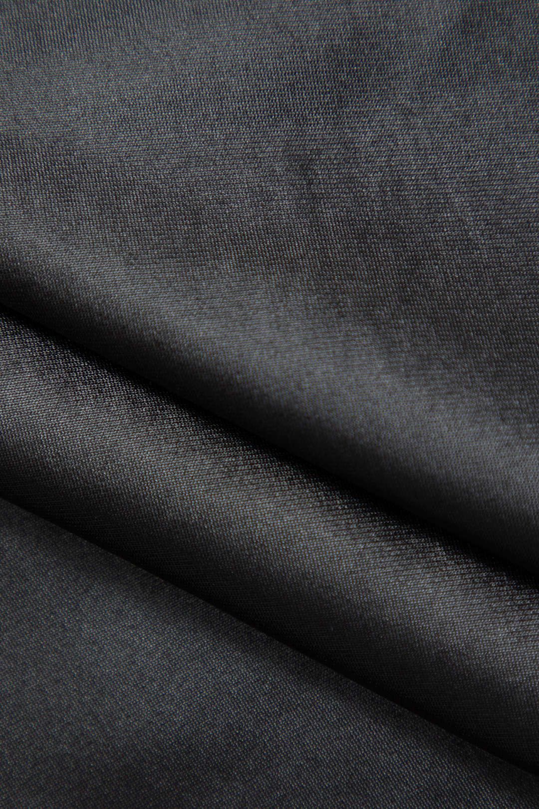 Faux Leather Tie Back Cut Out Long Sleeve Crop Top sold by Micas product image thumbnail 4