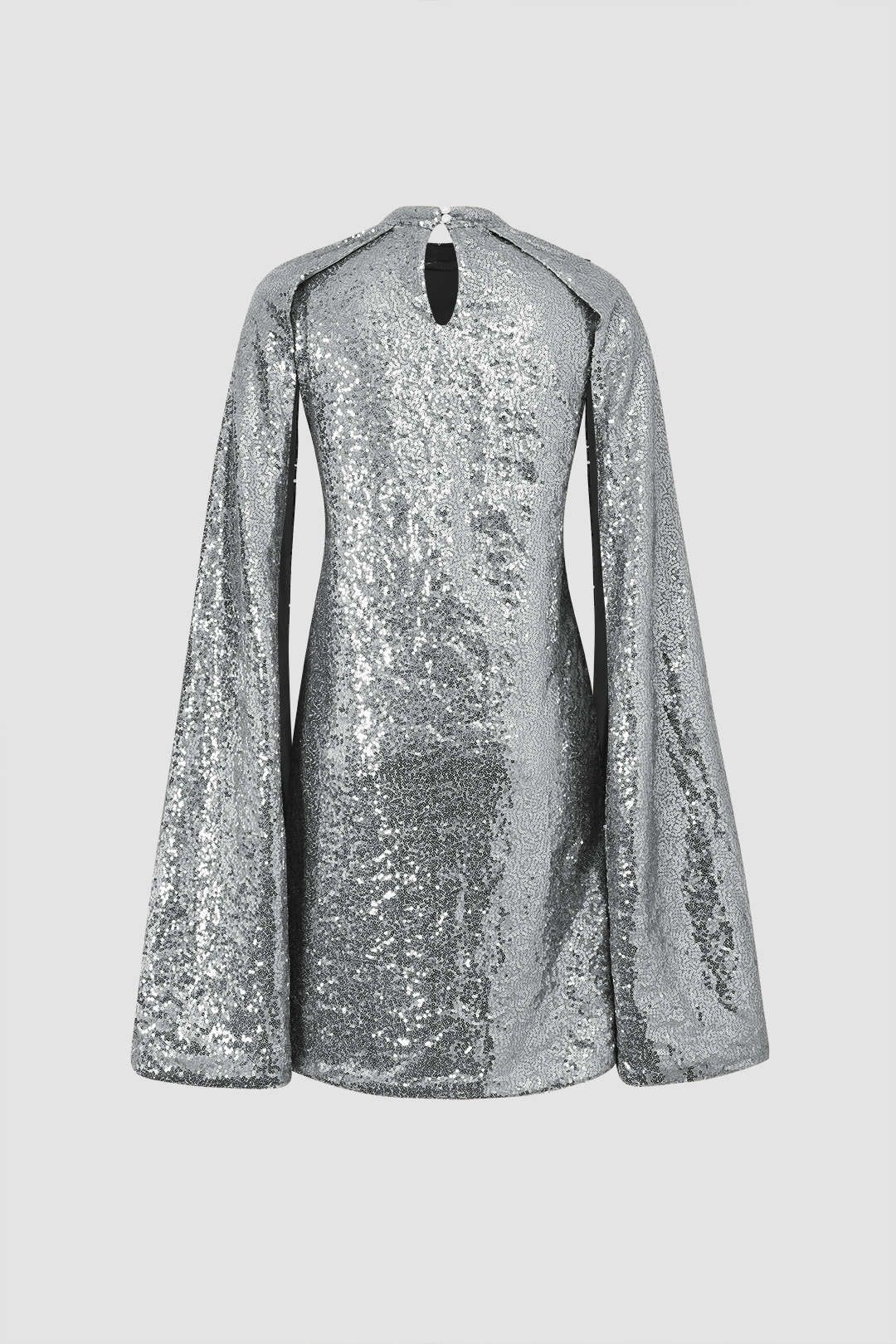 Cape Sleeve Sequin Mini Dress sold by Micas product image thumbnail 2