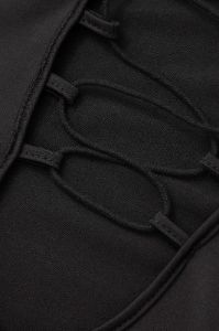 Tie Detail Long Sleeve Maxi Dress sold by Micas