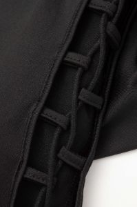 Tie Detail Long Sleeve Maxi Dress sold by Micas