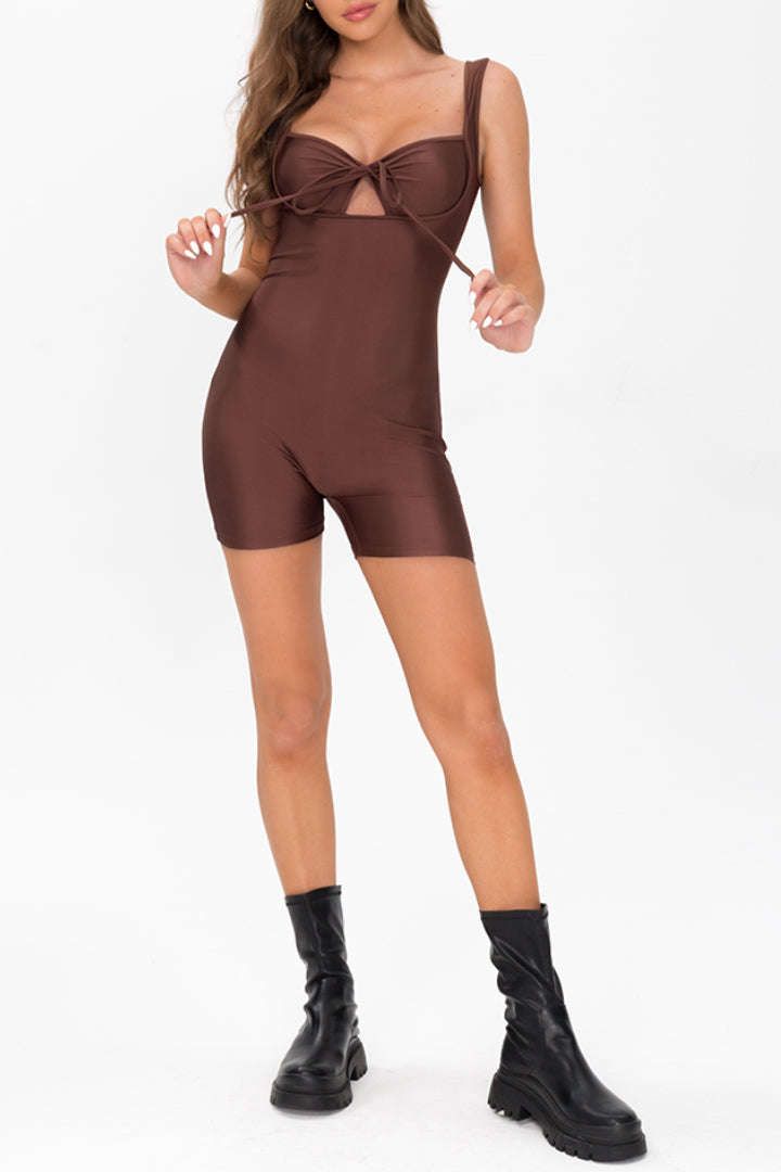 Solid Bow Front Bodysuit sold by Micas product image thumbnail 6