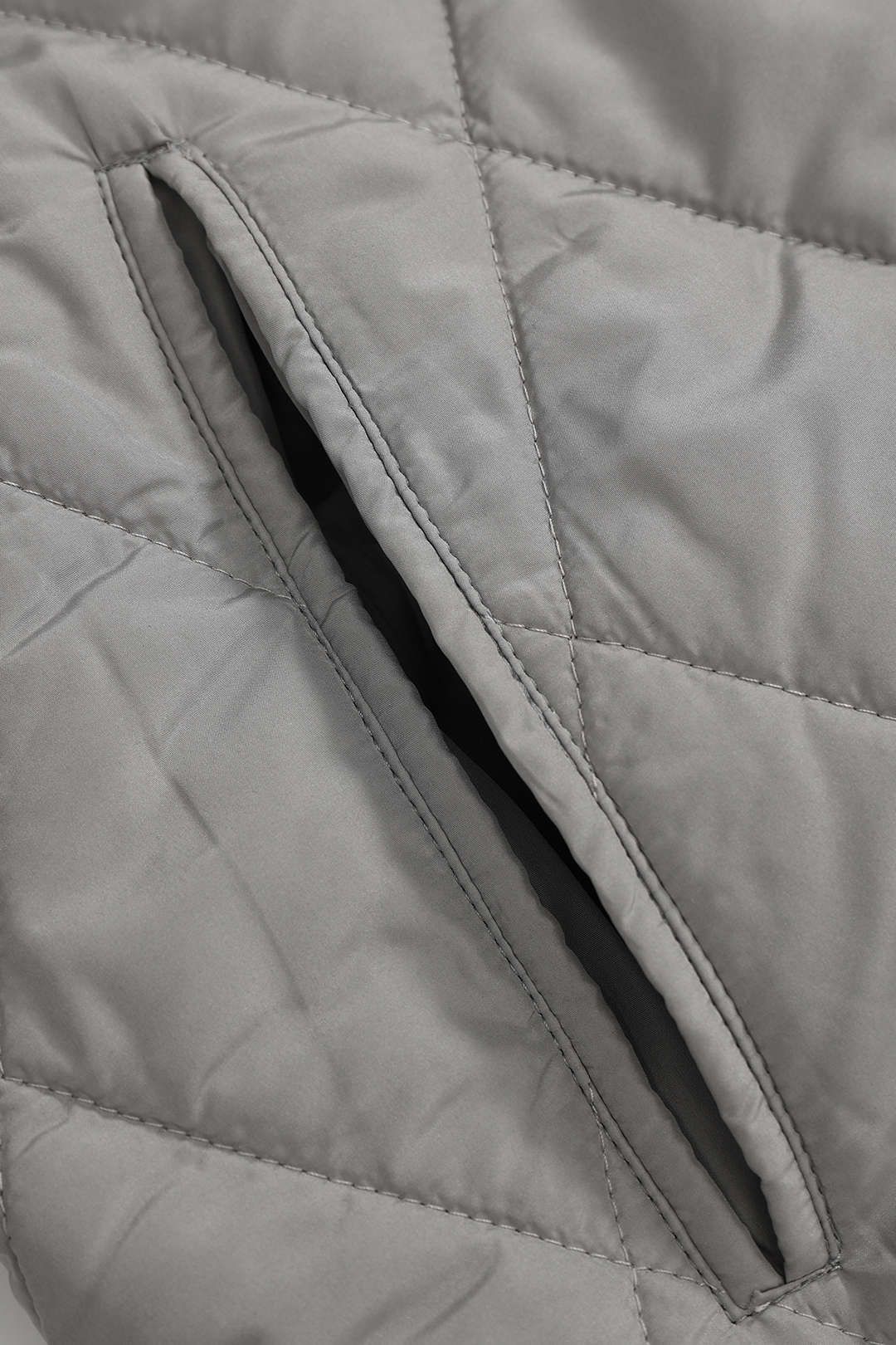 Diamond Quilted Hooded Jacket sold by Micas product image thumbnail 8