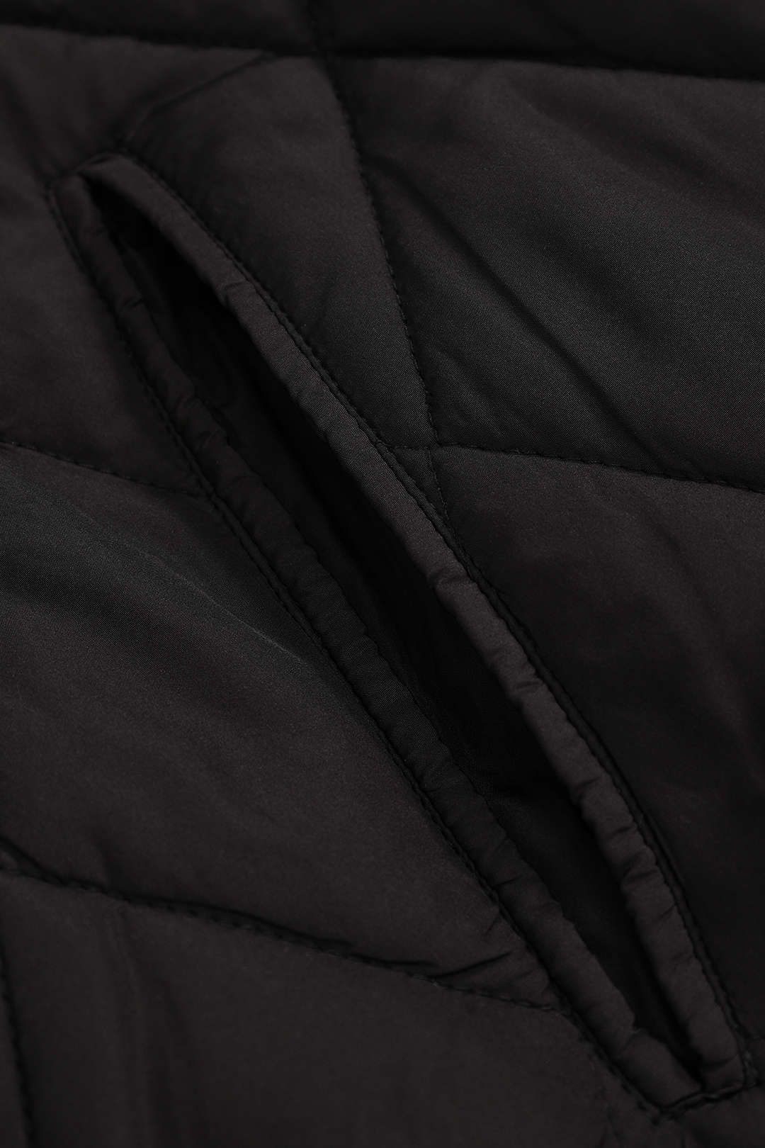 Diamond Quilted Hooded Jacket sold by Micas product image thumbnail 10