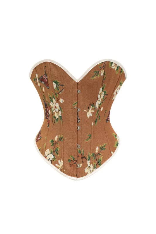 Floral Pattern Corset Top sold by Micas