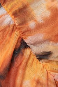 Abstract Print Mesh Tube Top sold by Micas