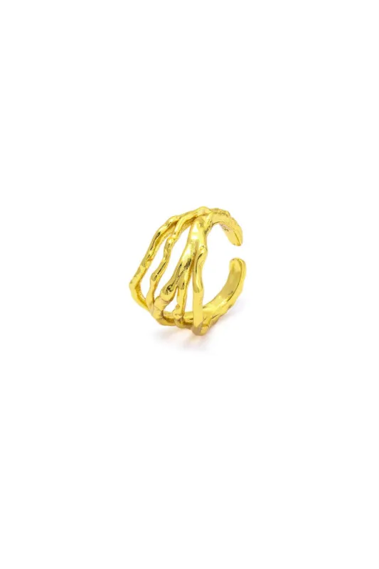 Textured Open Ring sold by Micas