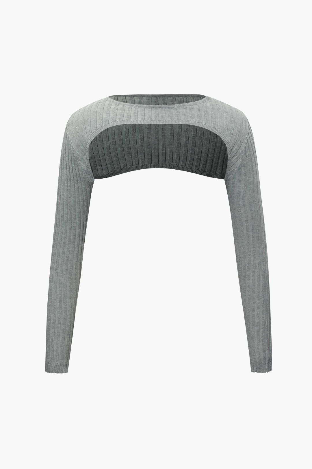 Knit Cami Top And Long Sleeve Shrug Set sold by Micas product image thumbnail 4
