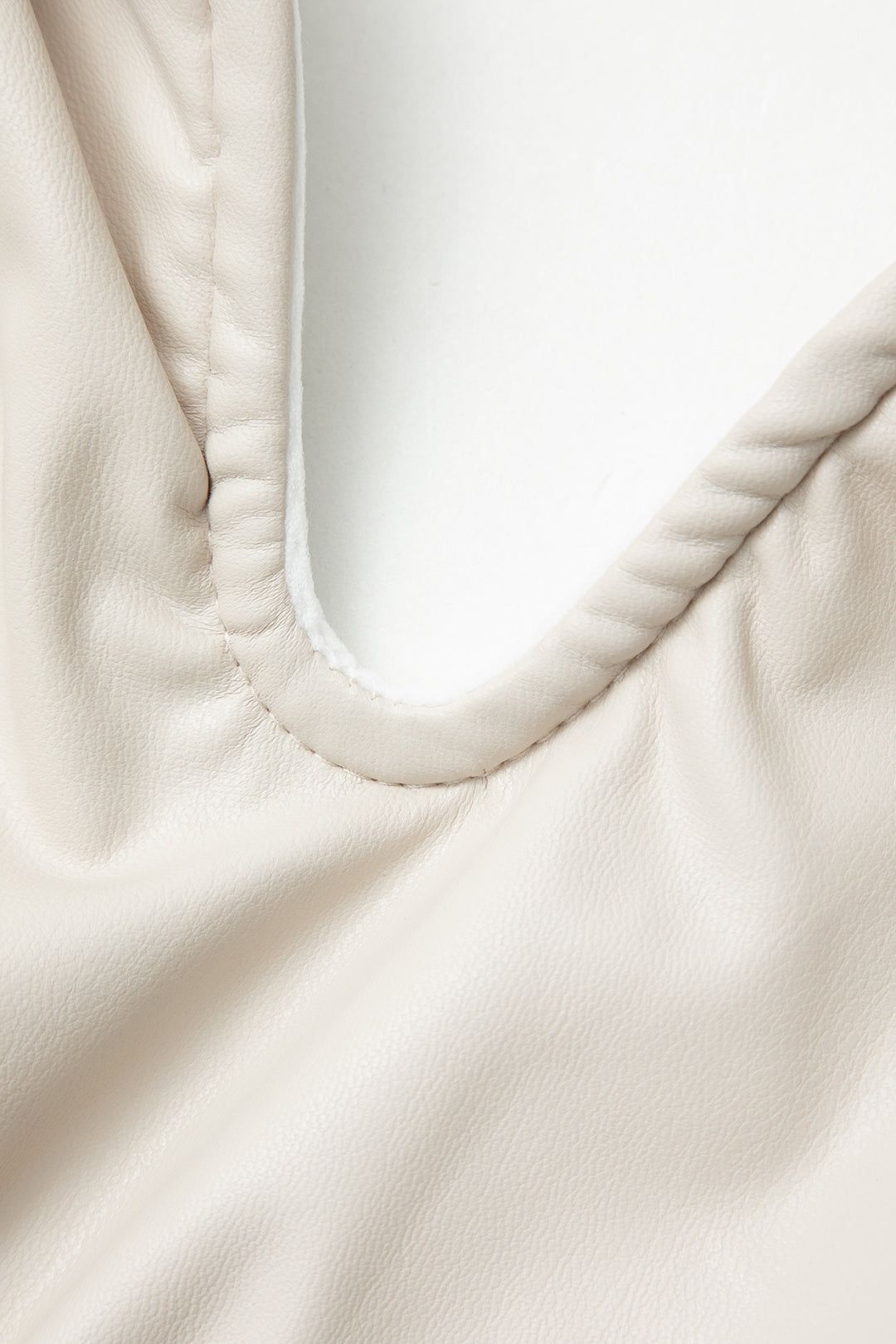 Faux Leather Ruched Corset Top sold by Micas product image thumbnail 3