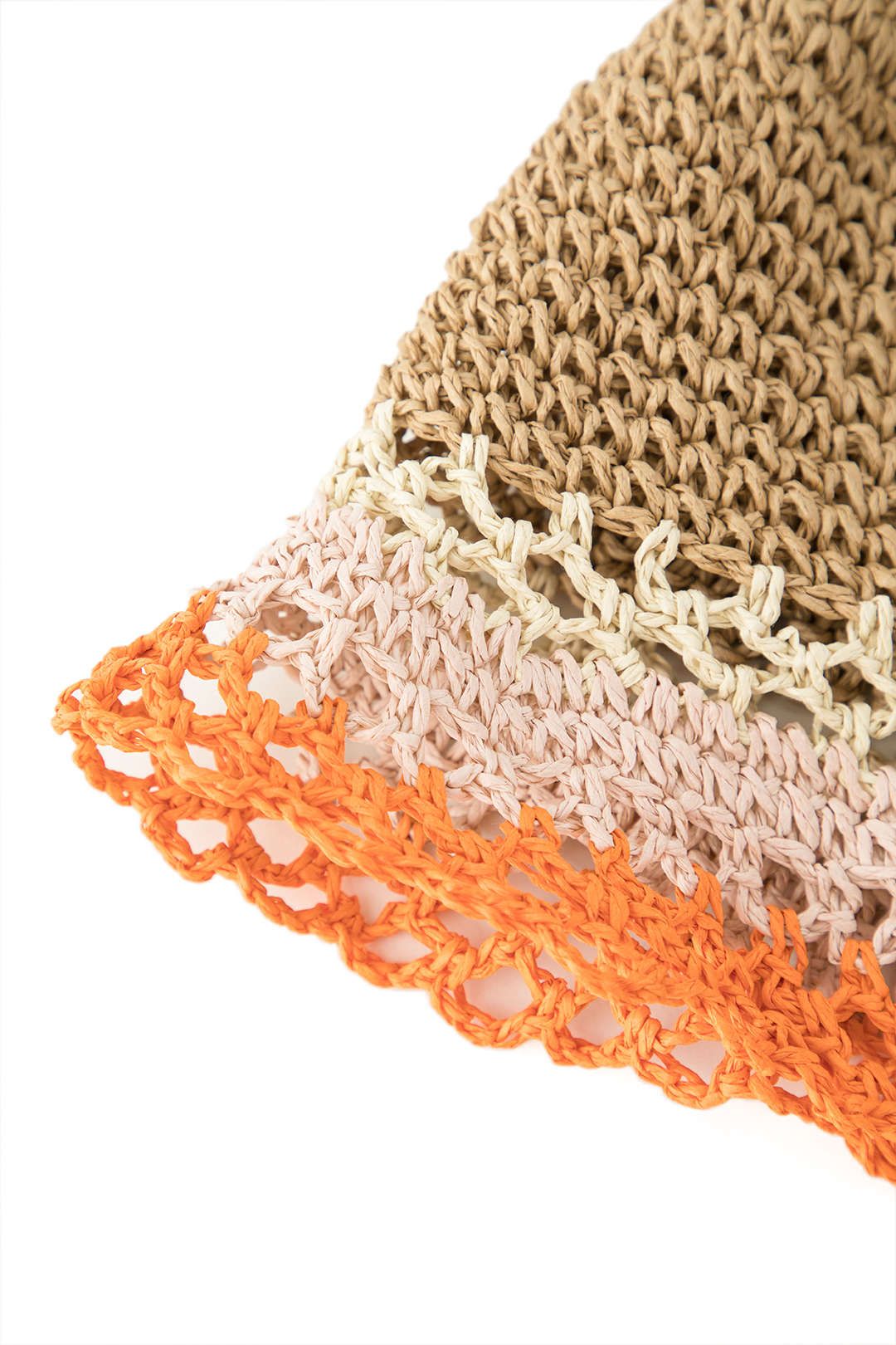 Color Block Crochet Bucket Hat sold by Micas product image thumbnail 5