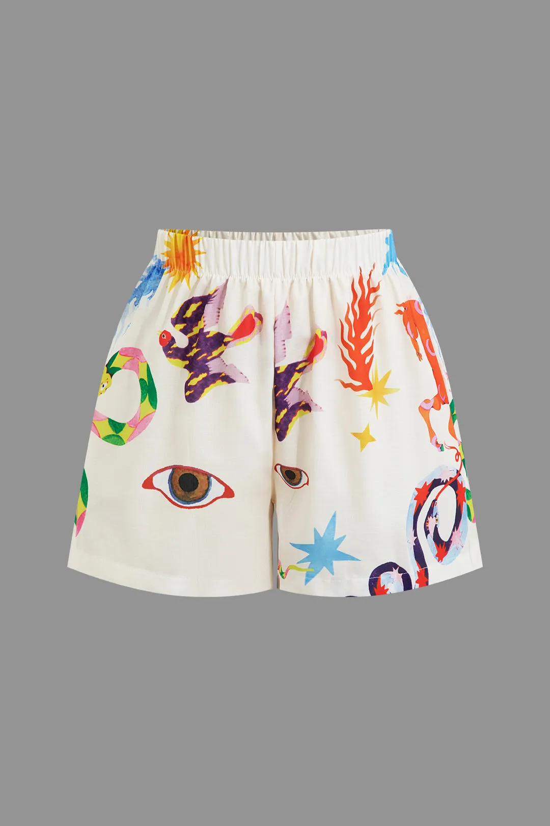 Solid Ripped Top Og Shorts Sæt sold by Micas product image thumbnail 2