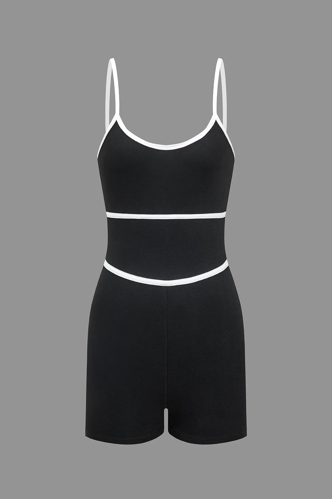 Kontrastbindende slip romper sold by Micas