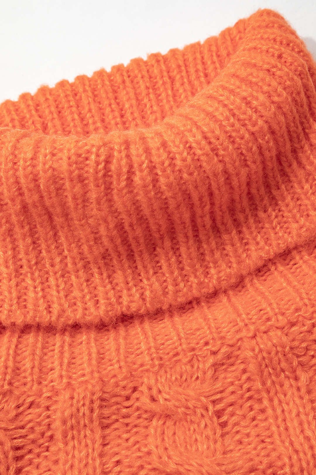 Turtleneck Cable Knit Sweater sold by Micas product image thumbnail 3