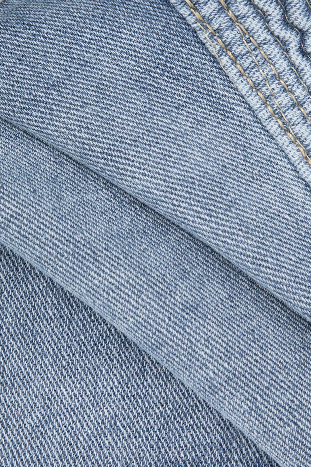 Buttoned Denim Strapless Top sold by Micas product image thumbnail 5