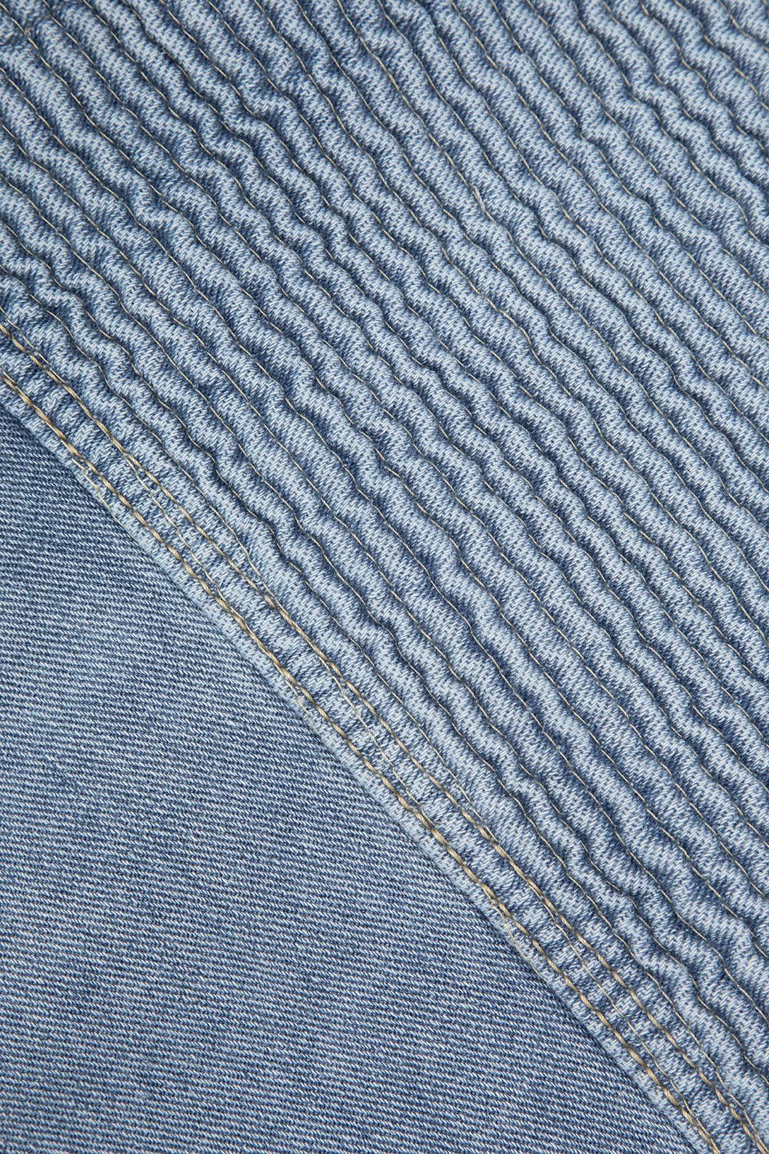 Buttoned Denim Strapless Top sold by Micas product image thumbnail 4