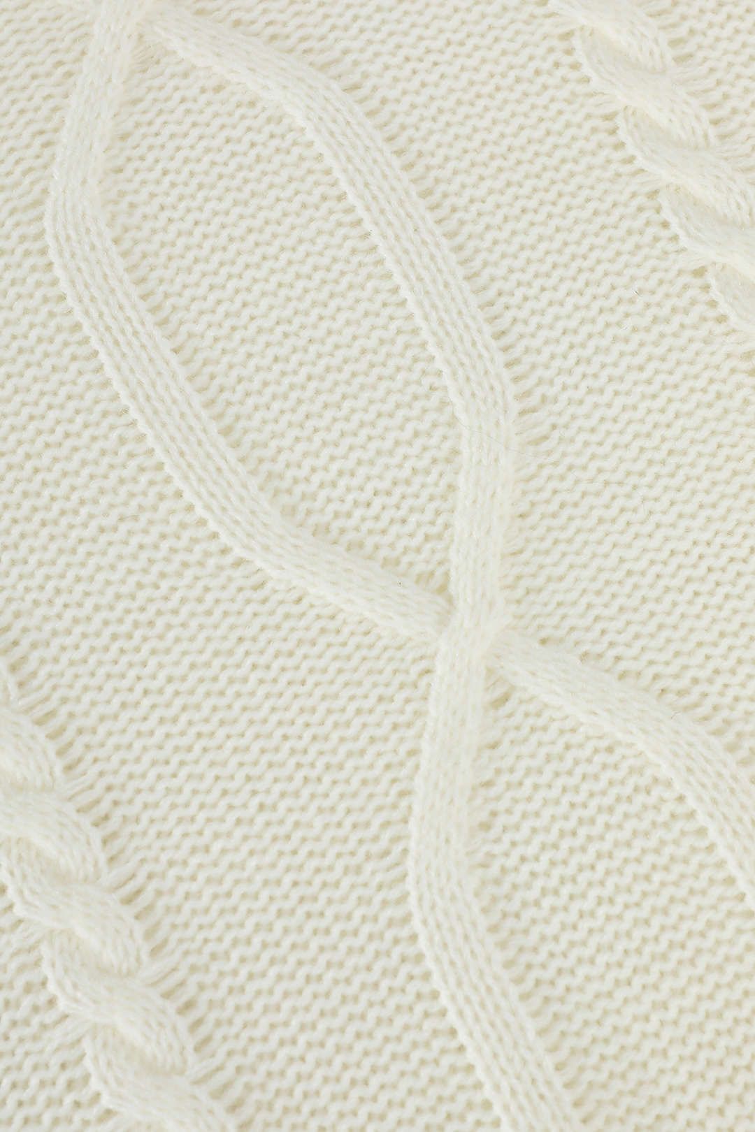 Turtleneck Cable Sweater sold by Micas product image thumbnail 5