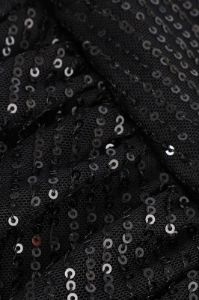 One Shoulder Sequin Wrap Midi Dress sold by Micas