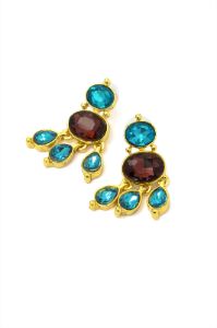 Crystal Drop Earrings sold by Micas