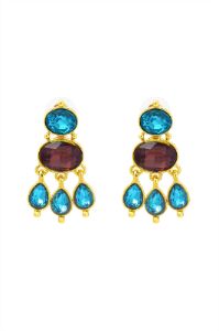 Crystal Drop Earrings sold by Micas