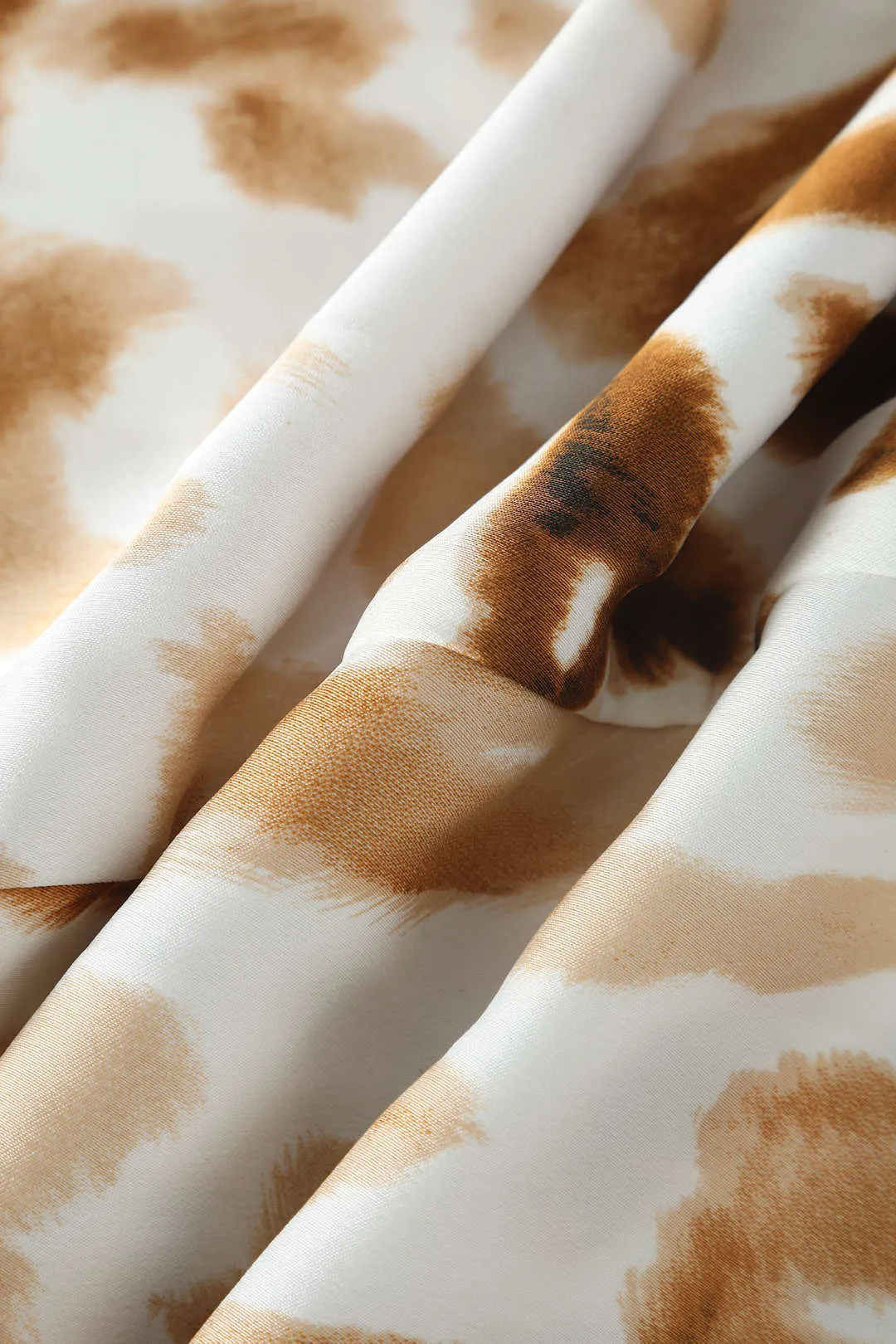 Leopard Tie Back Satin Jumpsuit sold by Micas product image thumbnail 5