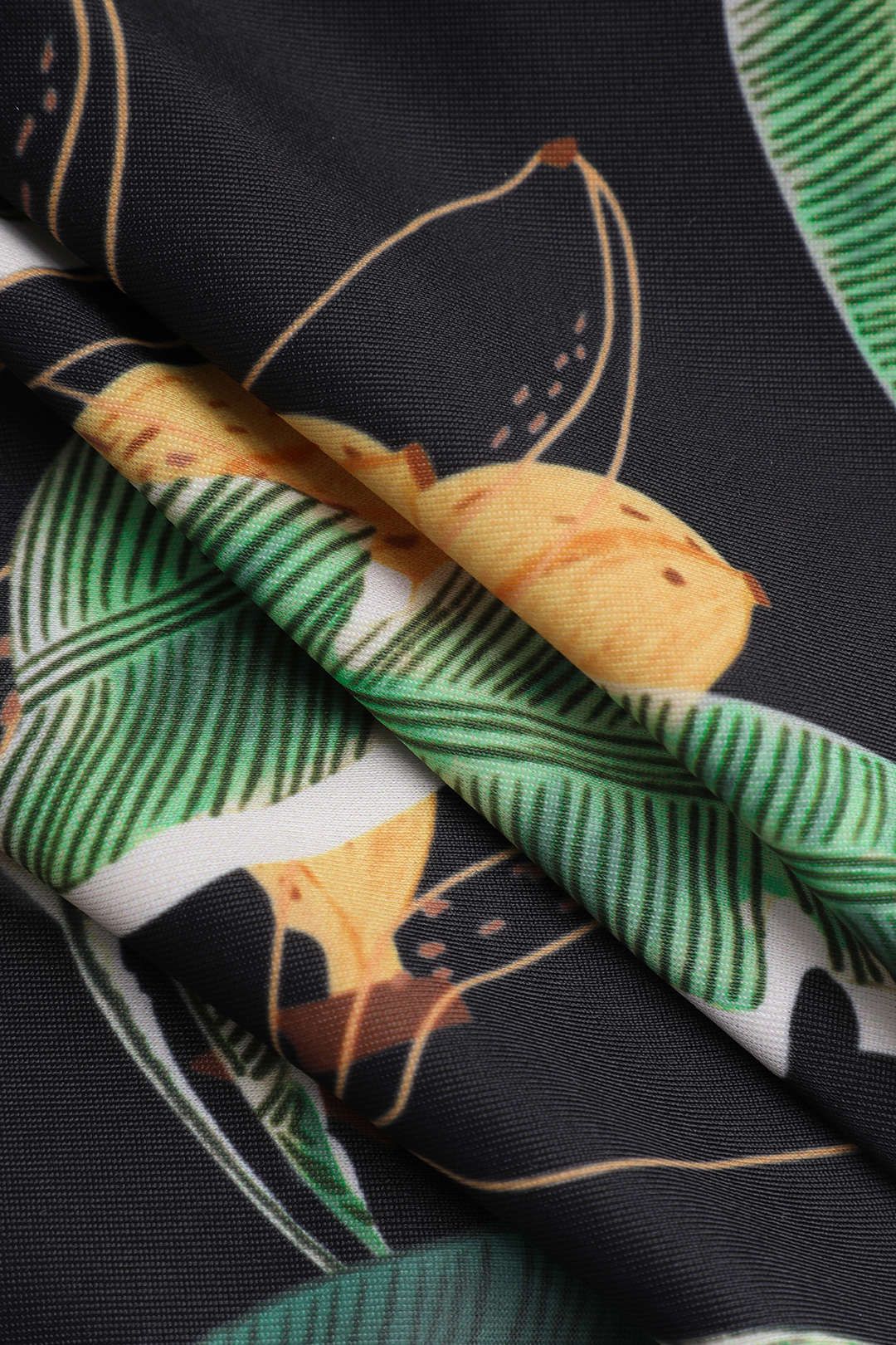 Reversible Floral Print Tie Strap One Piece Swimsuit sold by Micas product image thumbnail 4