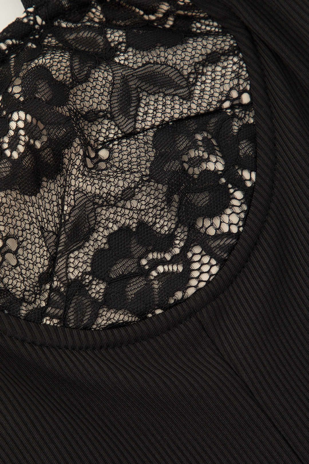 Lace Bust Back Slit Cami Maxi Dress sold by Micas product image thumbnail 3