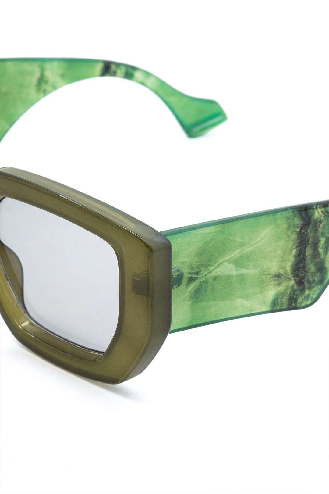 Oversized Rectangle Frame Sunglasses sold by Micas product image thumbnail 6