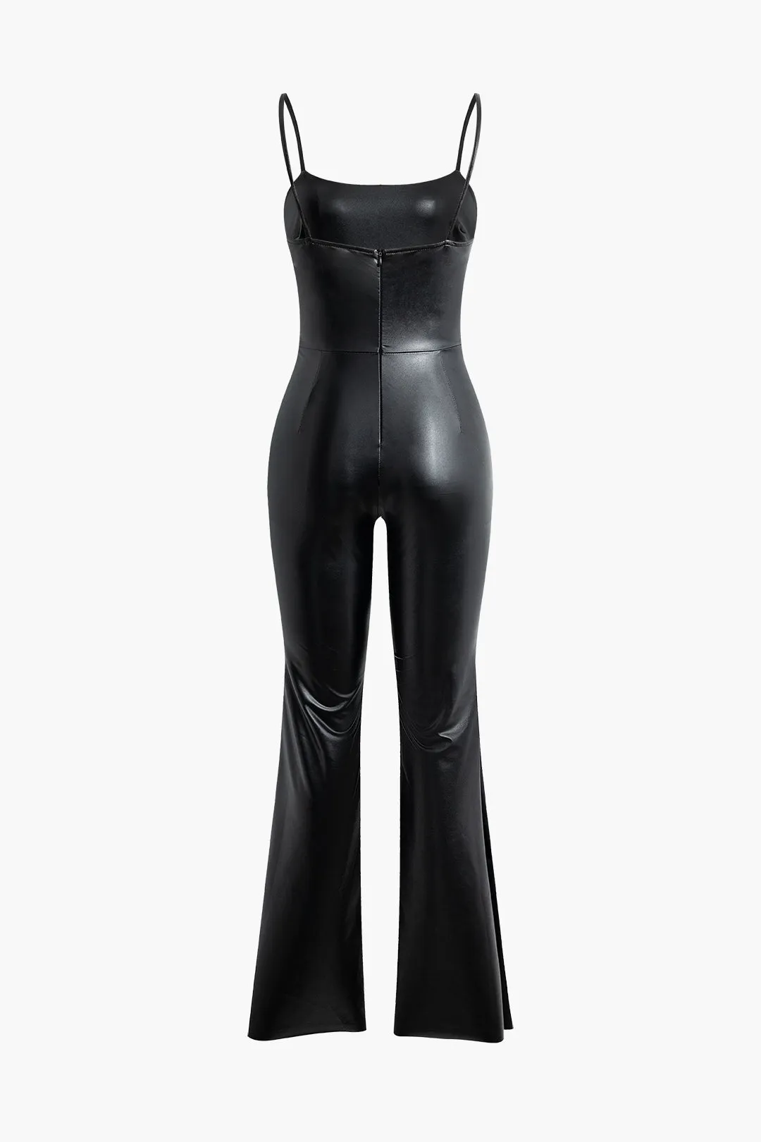 Faux Leather Slip Jumpsuit sold by Micas product image thumbnail 2