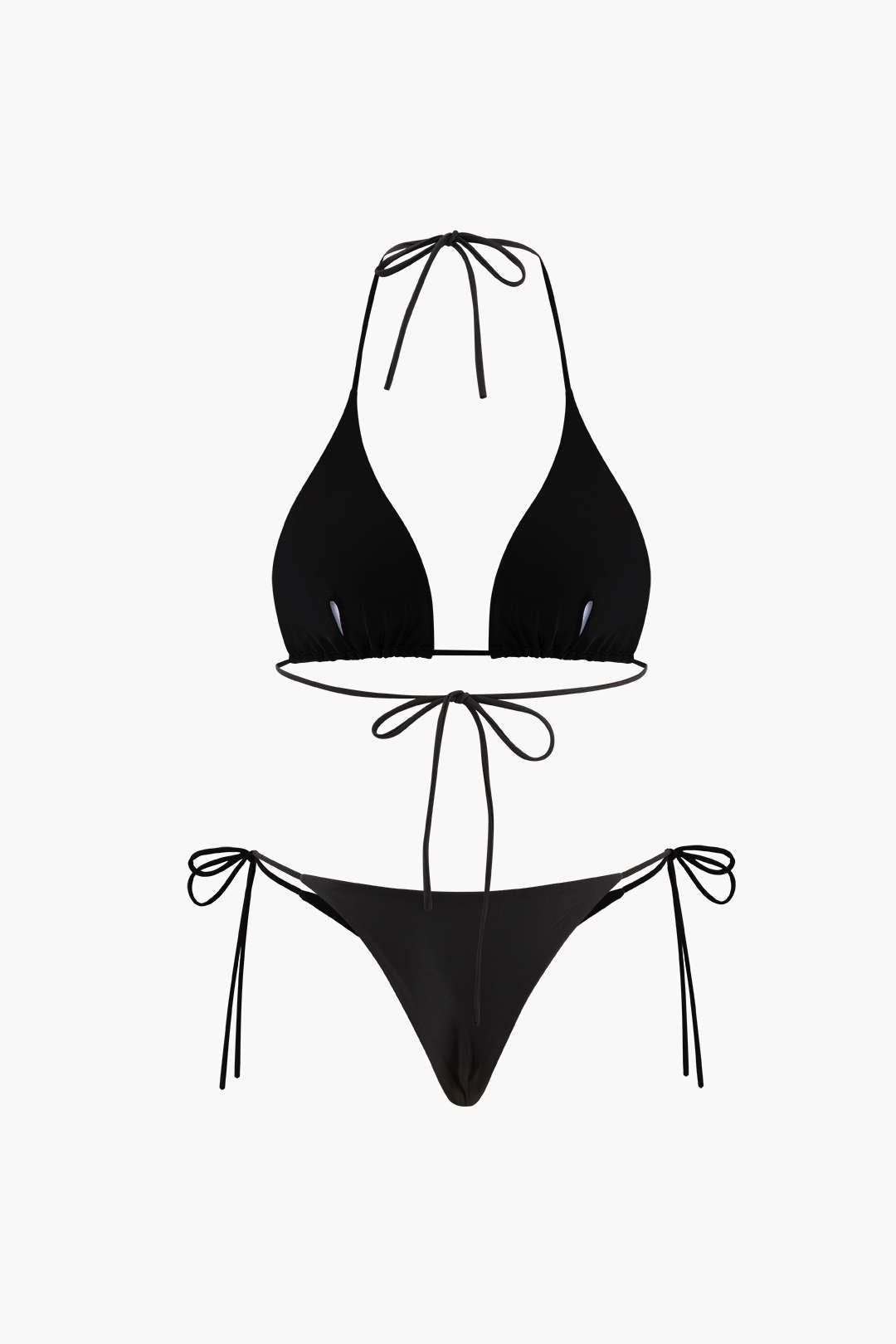Halter Tie Bikini Swimsuit Set sold by Micas product image thumbnail 2