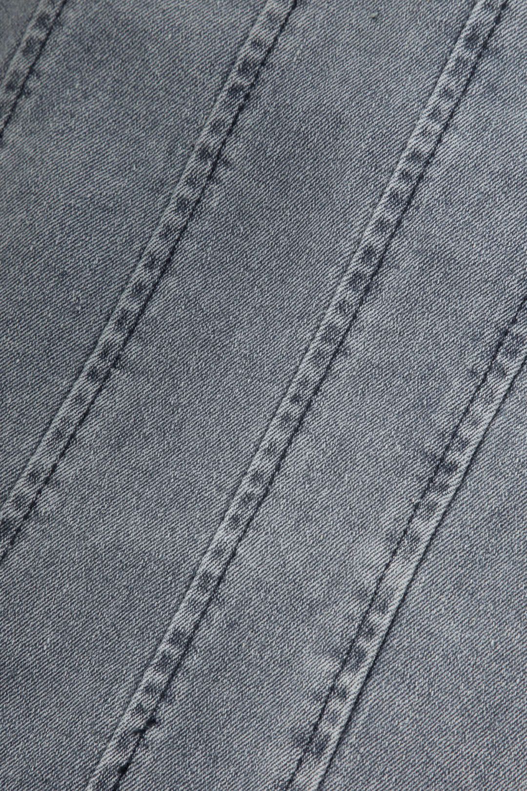 Denim Strapless Mini Dress sold by Micas product image thumbnail 4