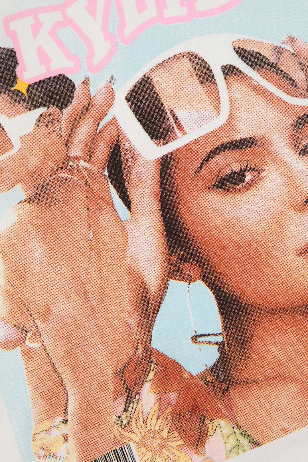 Kylie Graphic Crop Short Sleeve T-Shirt sold by Micas product image thumbnail 4