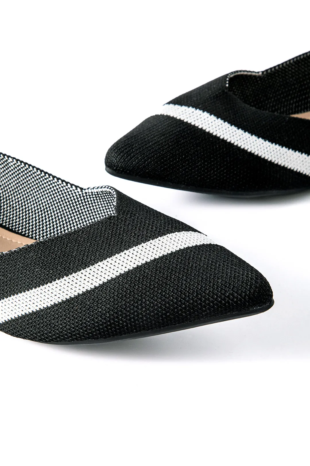 Color Block Pointed Toe Flats sold by Micas product image thumbnail 3