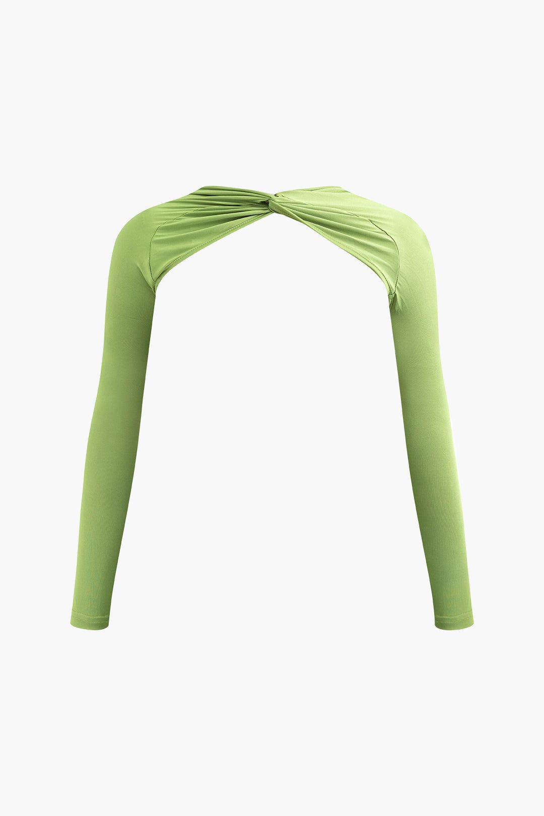 Solid Twist Tube Top And Shrug And Slit Maxi Skirt Set sold by Micas product image thumbnail 3