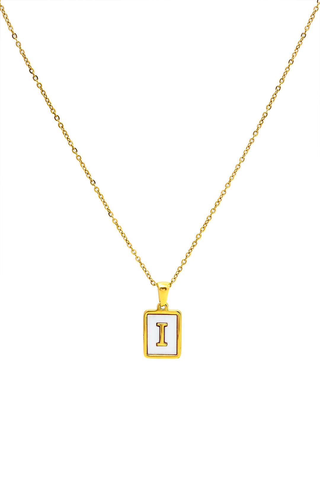 I Pendant Necklace sold by Micas