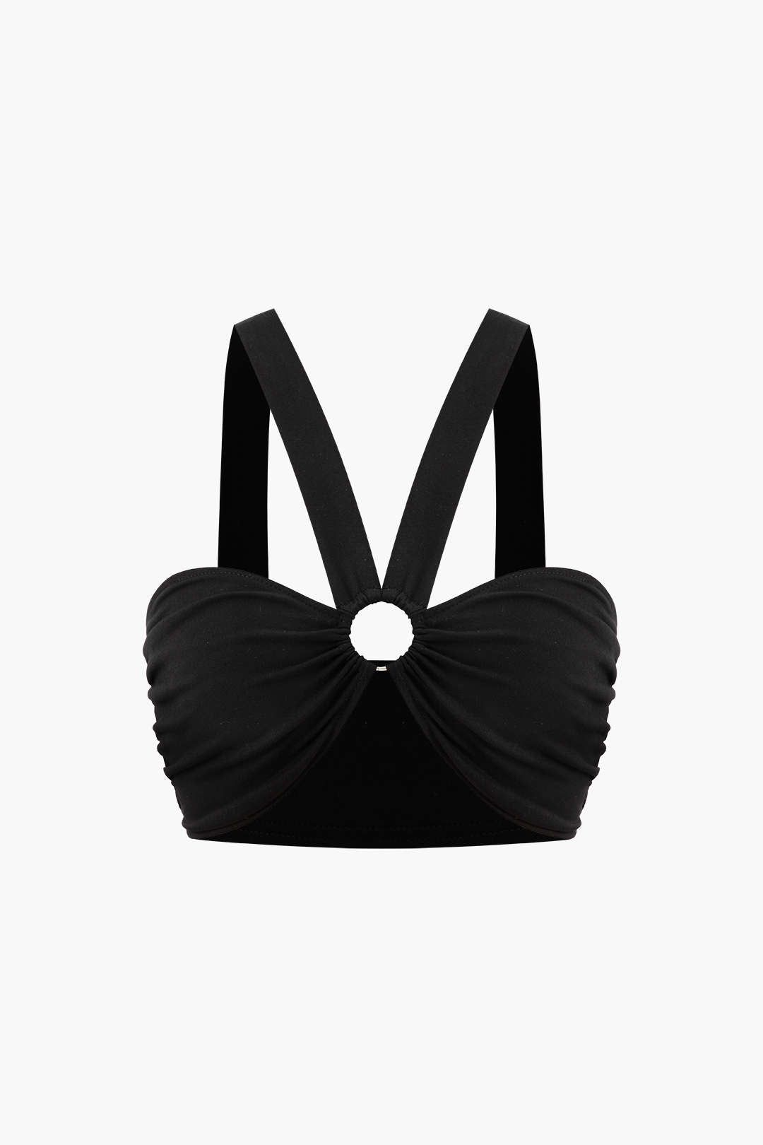 Ring Detail Crop Cami Top sold by Micas