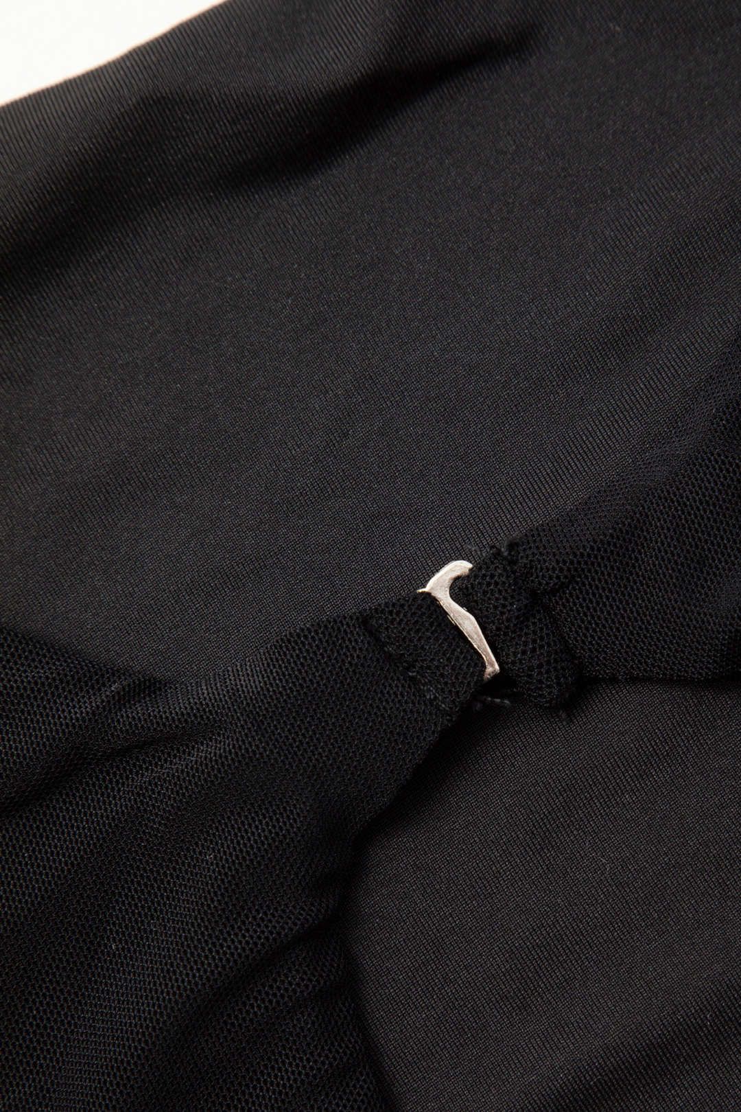 Cut Out Front Mesh Sleeve Crop Top sold by Micas product image thumbnail 5