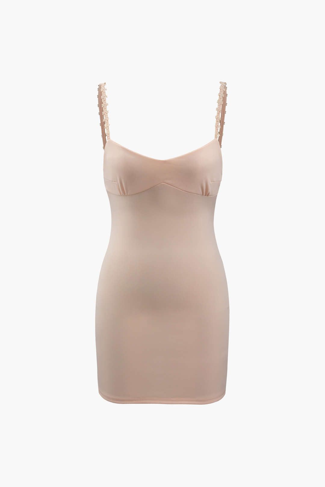 Lace Strap Bodycon Mini Dress sold by Micas