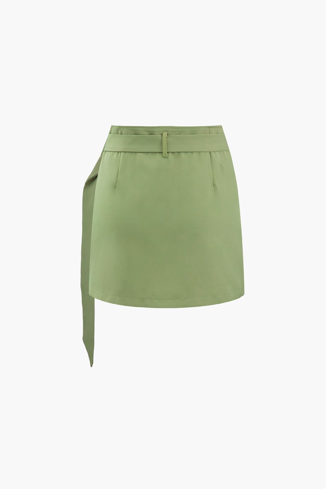 Flap Pocket Wrap Mini Skirt sold by Micas product image thumbnail 2