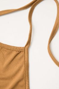 Knotted Cut Out Halter Maxi Dress sold by Micas