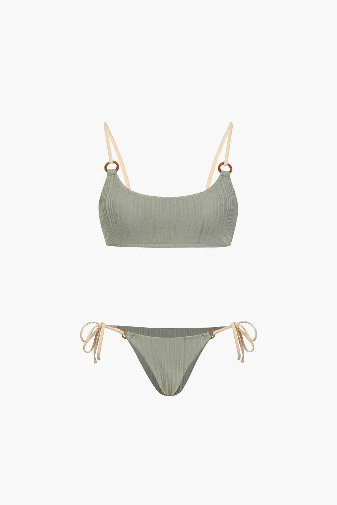 Tie Side Bikini Swimsuit Set sold by Micas