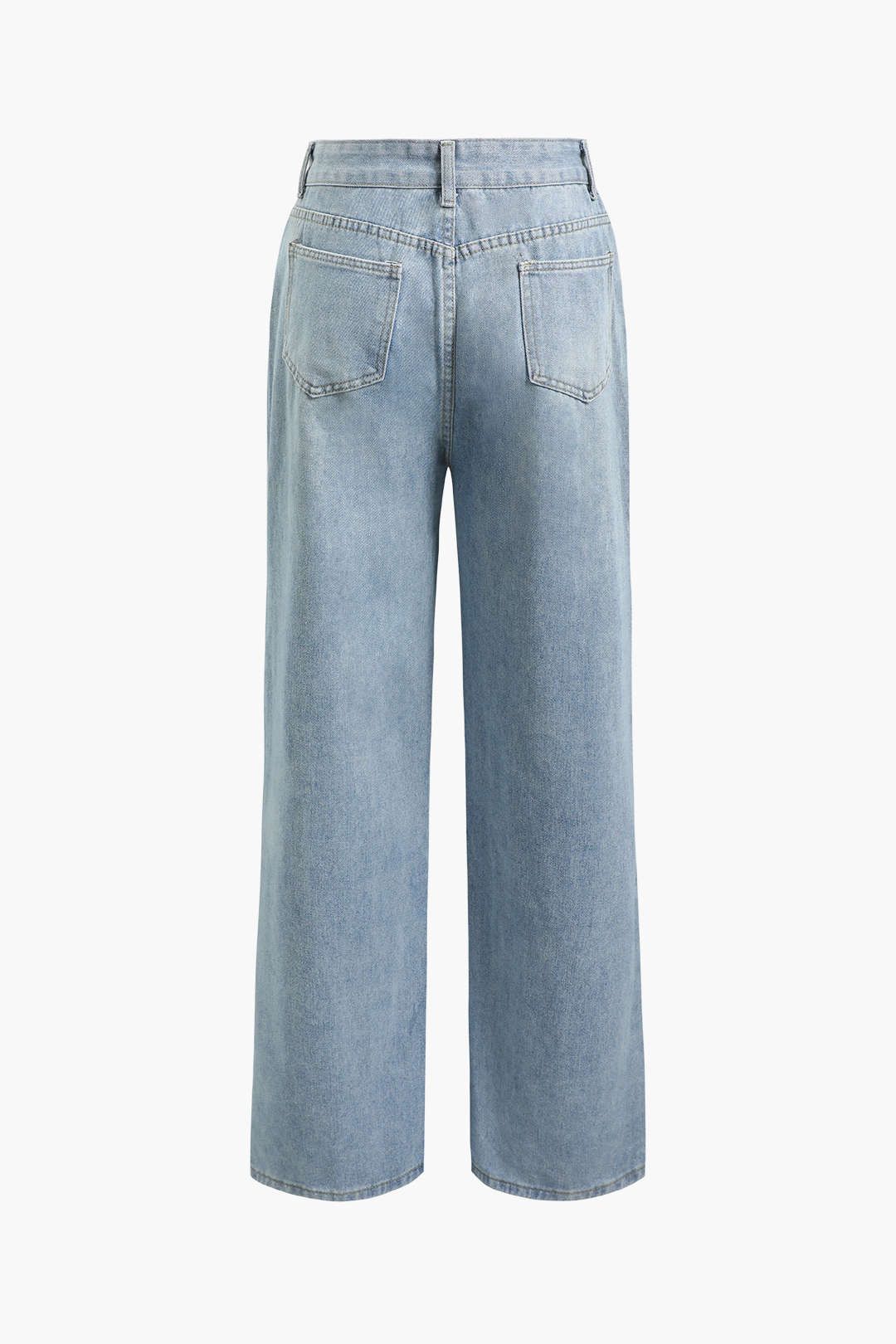 Distressed Destroyed Straight Jeans sold by Micas product image thumbnail 2