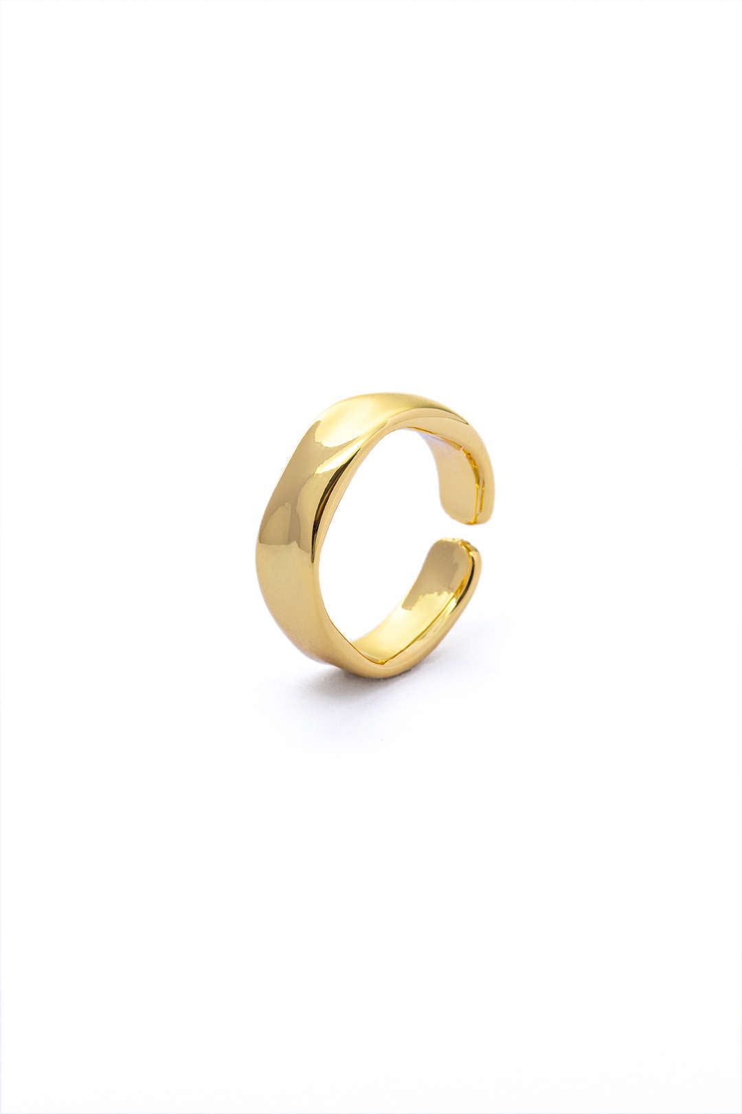 Gold Statement Cuff Earrings sold by Micas