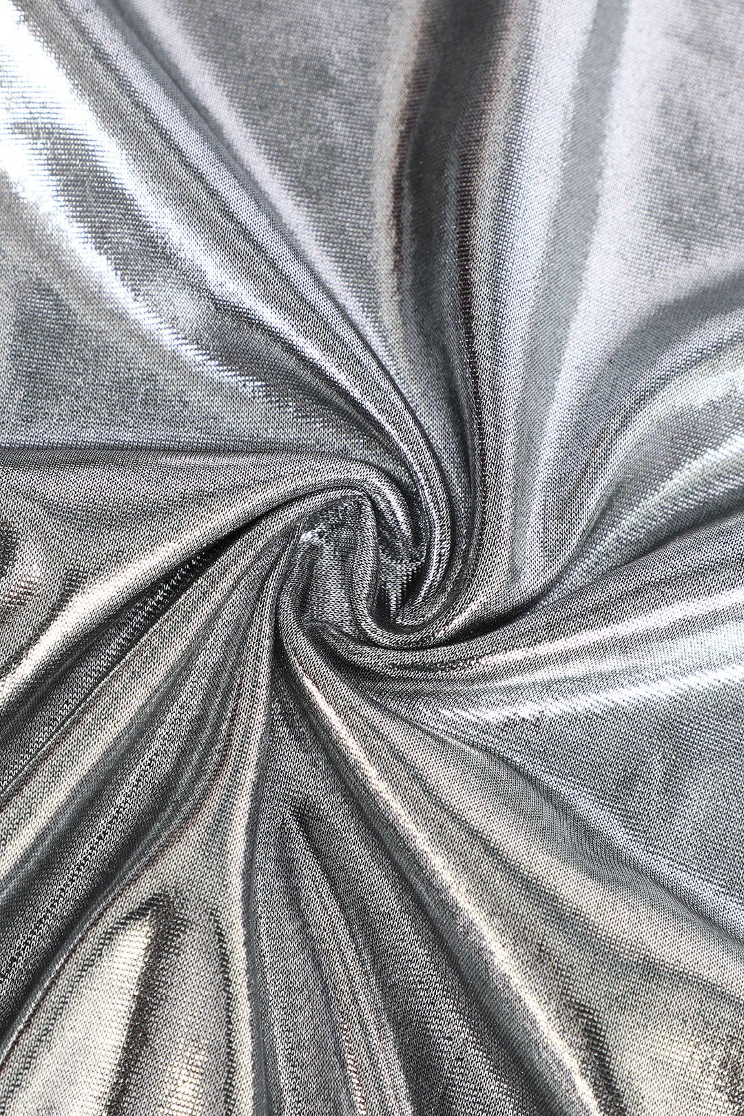 Metallic One Shoulder Bodycon Mini Dress sold by Micas product image thumbnail 3