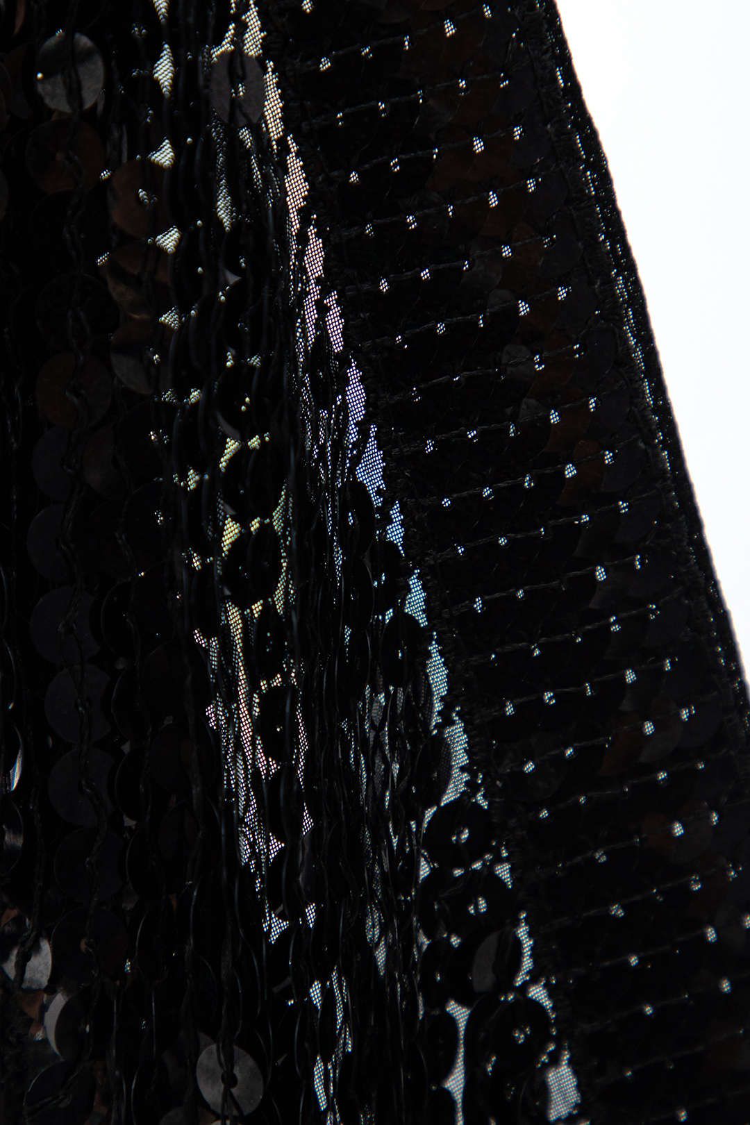 Tie Side Sequin Fringe Mini Skirt sold by Micas product image thumbnail 5