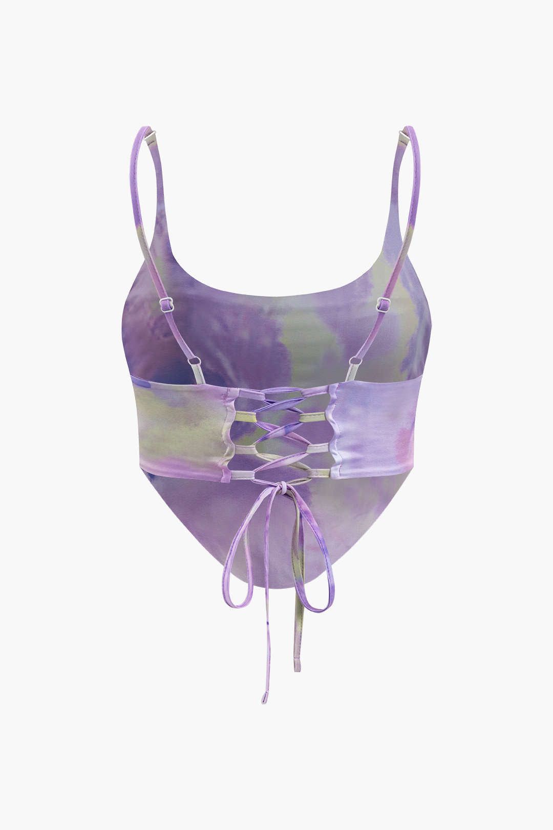 Tie Dye Cami Top And Slit Skirt Set sold by Micas product image thumbnail 4